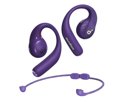 Słuchawka bezprzewodowa ANKER Słuchawki nauszne Soundcore AeroFit Pro fioletowe A3871GQ1